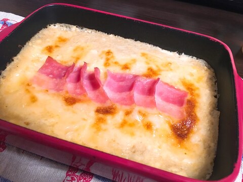 豆腐でカサ増し！山芋グラタン☆